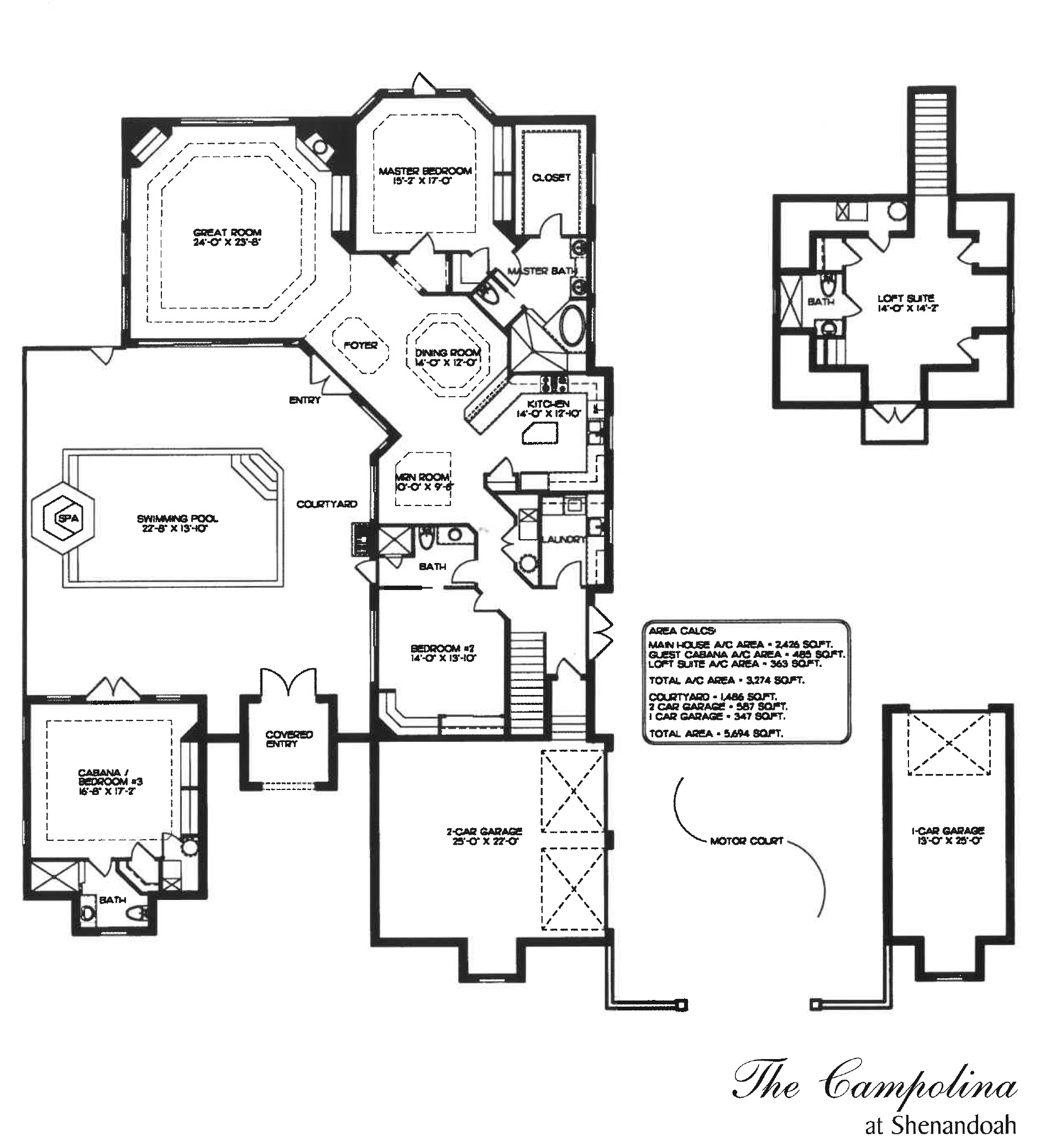 The Campolina Custom Homes Floor-plan