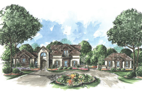 The Campolina Custom Homes Rendering