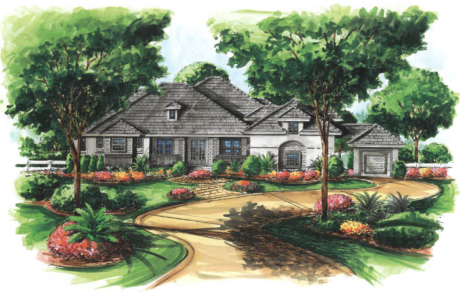 The Equestrian at Shenandoah Front Rendering