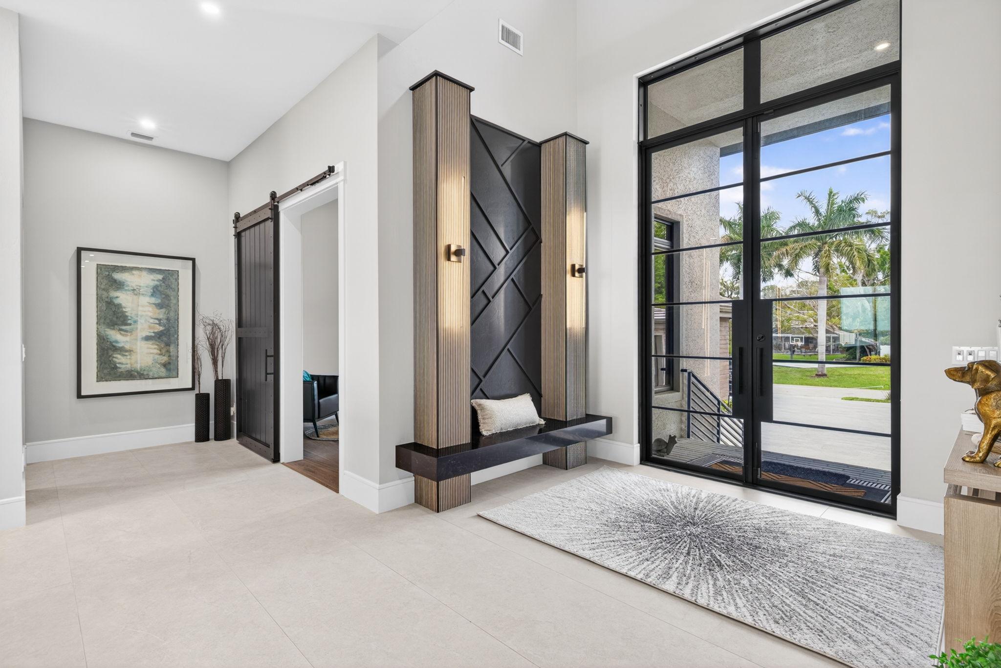 Whiskey Creek model foyer