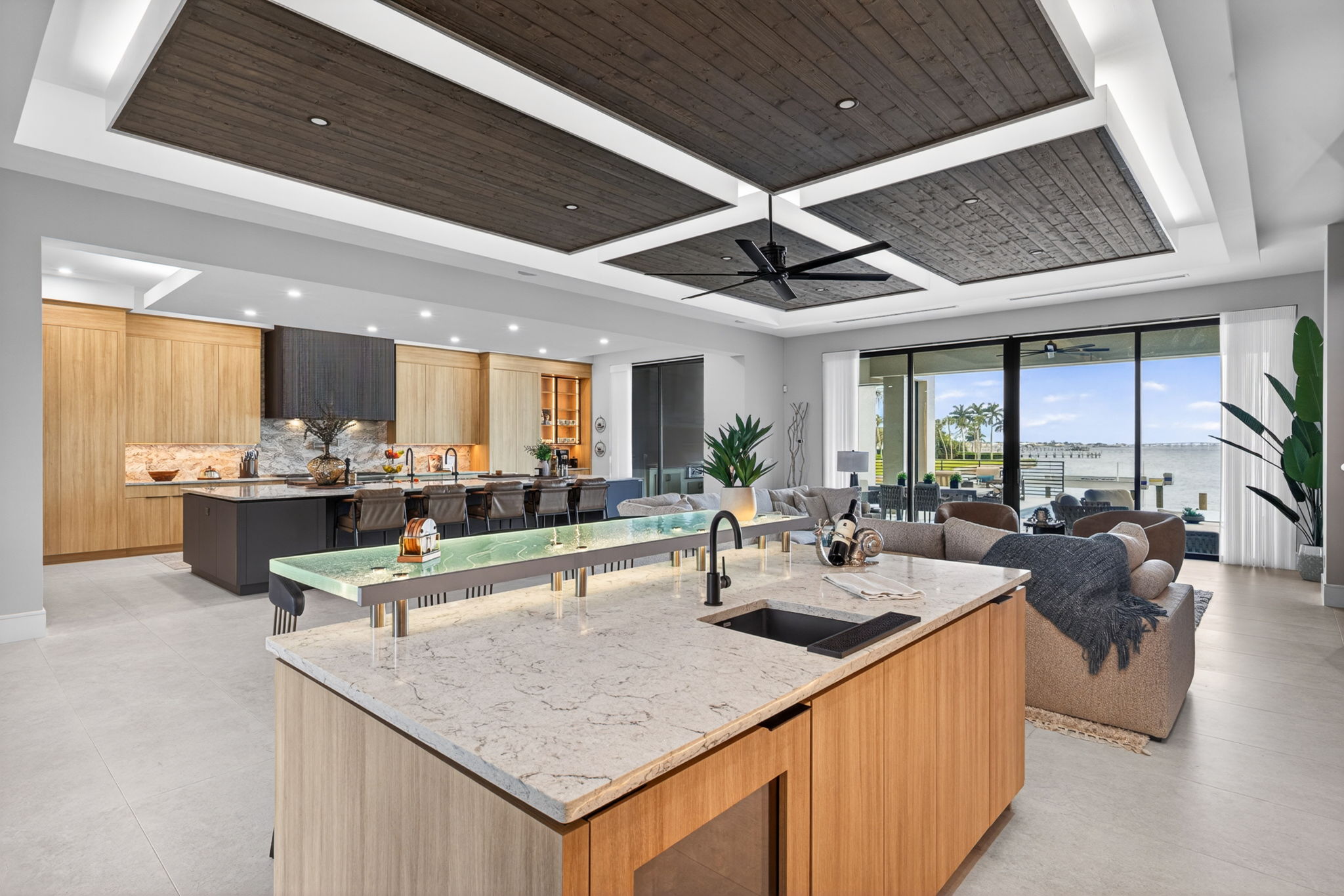 Whiskey Creek model home kitchen