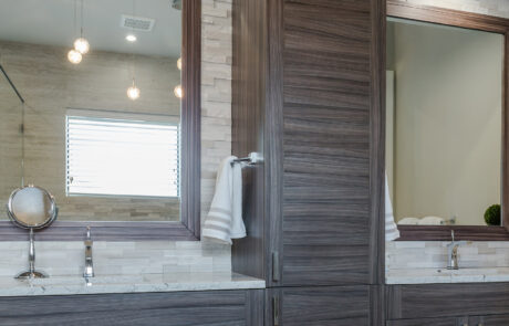 The Persano- 4 bedroom Model Home Master bathroom- Fort Myers Custom Home Builders